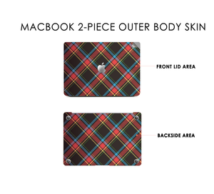 Plaid and Simple 4 Macbook Skin Decal