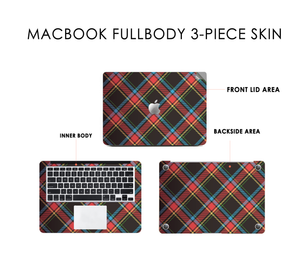 Plaid and Simple 4 Macbook Skin Decal