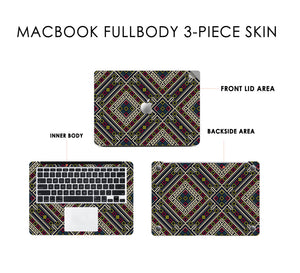 Polygonal Fractals Macbook Skin Decal