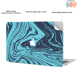 Marble Flow 1 Macbook Skin Decal