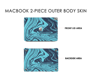 Marble Flow 1 Macbook Skin Decal