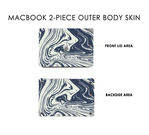 Marble Flow 2 Macbook Skin Decal