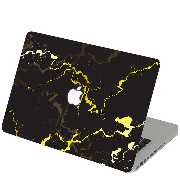 Gold In the dark Macbook Skin Decal