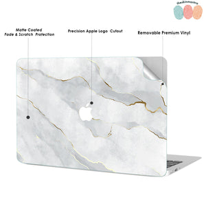 Marble Clouds Macbook Skin Decal