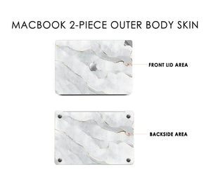 Marble Clouds Macbook Skin Decal