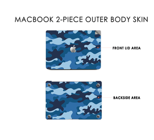 Camo Marine Macbook Skin Decal
