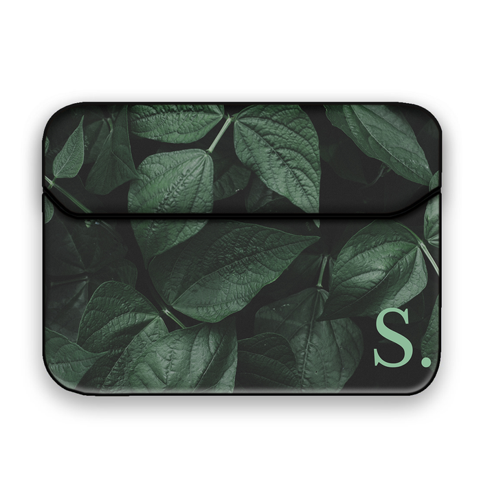 LETTER ON A LEAF DFY Laptop Macbook Sleeve Bag FLAP