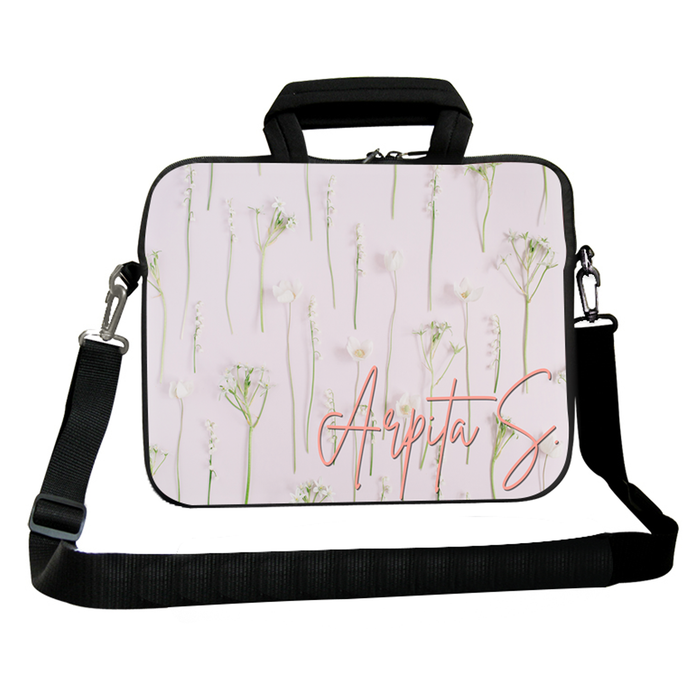 Petal Bloom DFY Chain Pouch Laptop Macbook Sleeve