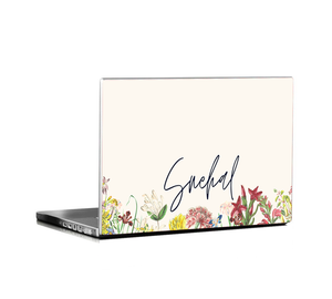 FLORAL BASE DFY Universal Size Laptop  Skin Decal