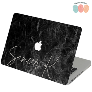 MARBLE FLOURISH DFY Macbook Skin Decal