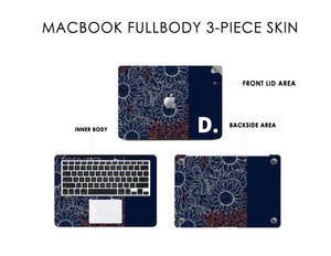 FLORALSTROMY DFY Macbook Skin Decal