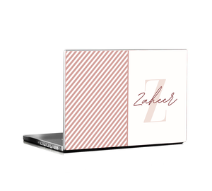 Pale Pink Gentle Strokes DFY Universal Size Laptop  Skin Decal
