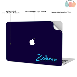 Navy Blues DFY Macbook Skin Decal