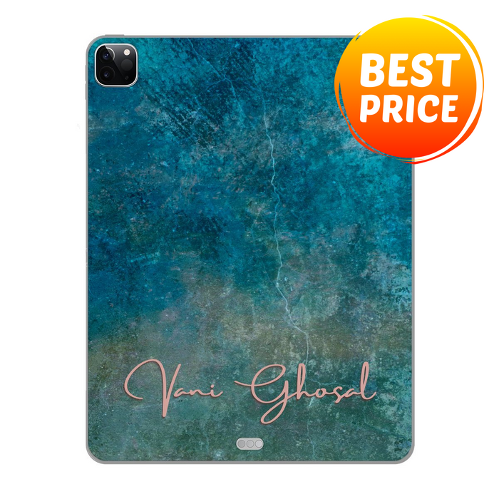 WITHERED TEAL WALL DFY iPad Skin Decal